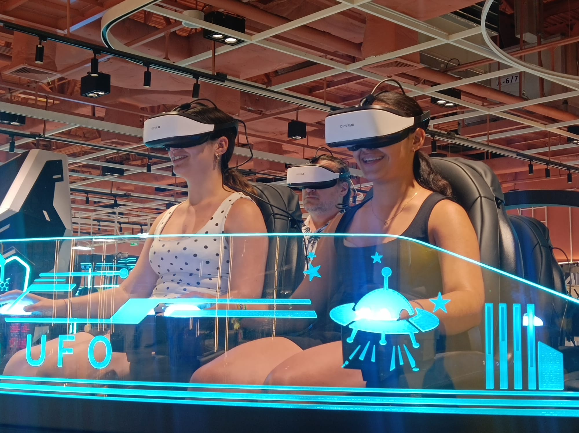 Tour Guide Stop at VR Fun House