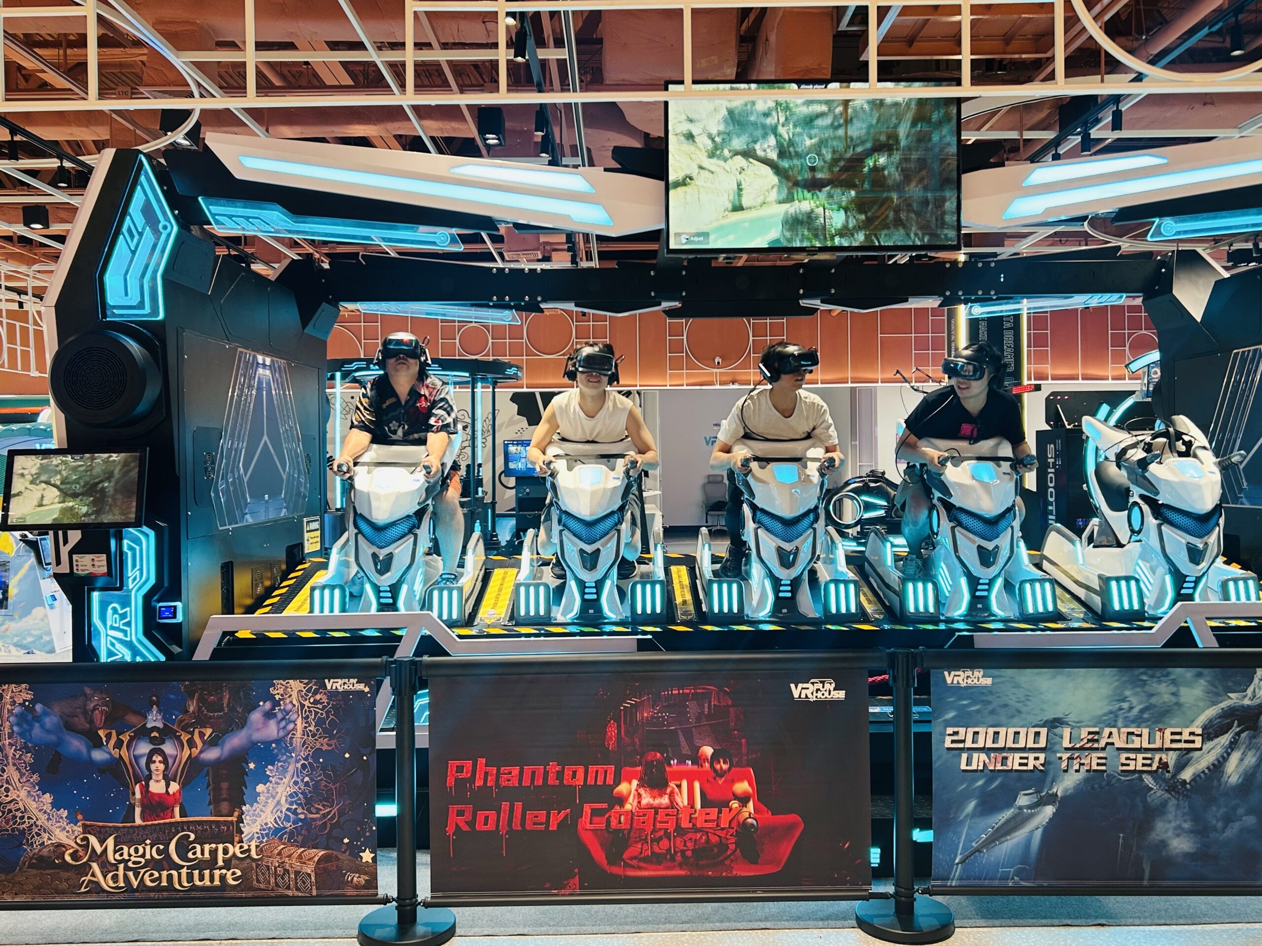 VR Dragon Rider at VR Fun House